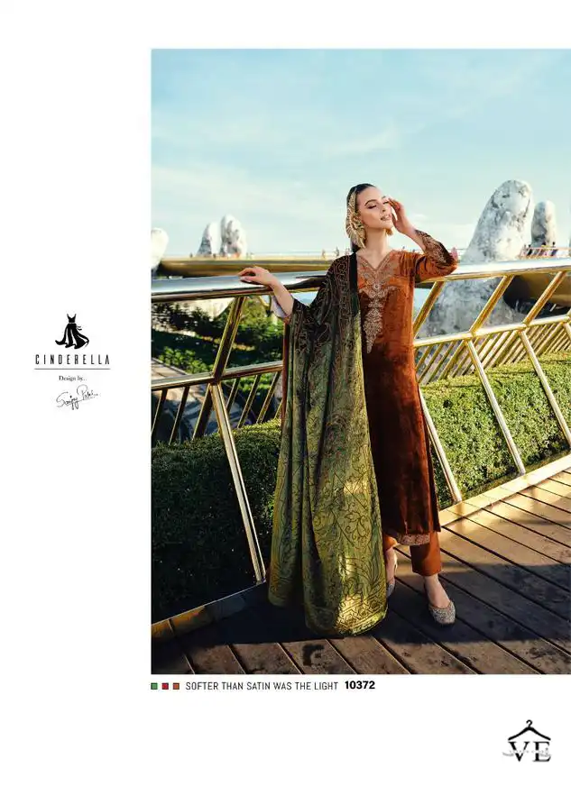 Ibiza Lifestyle Guzarish Pure Italian Viscose Velvet Wholesale Designer Pakistani Salwar Suit Catalog — Wholesale Salwar Suits, MPA wholesale from Surat - Gallery Image 10