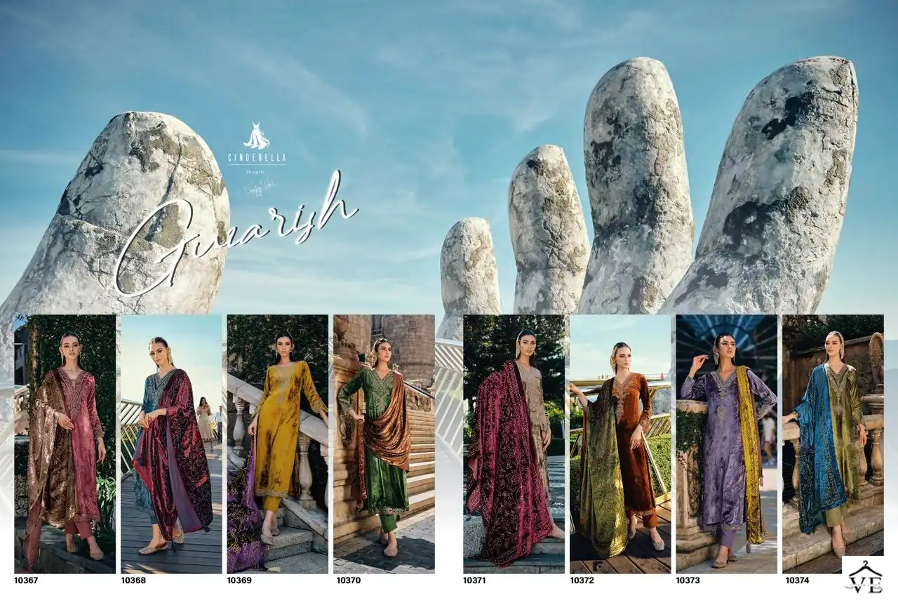 Ibiza Lifestyle Guzarish Pure Italian Viscose Velvet Wholesale Designer Pakistani Salwar Suit Catalog — Wholesale Salwar Suits, MPA wholesale from Surat — view 12