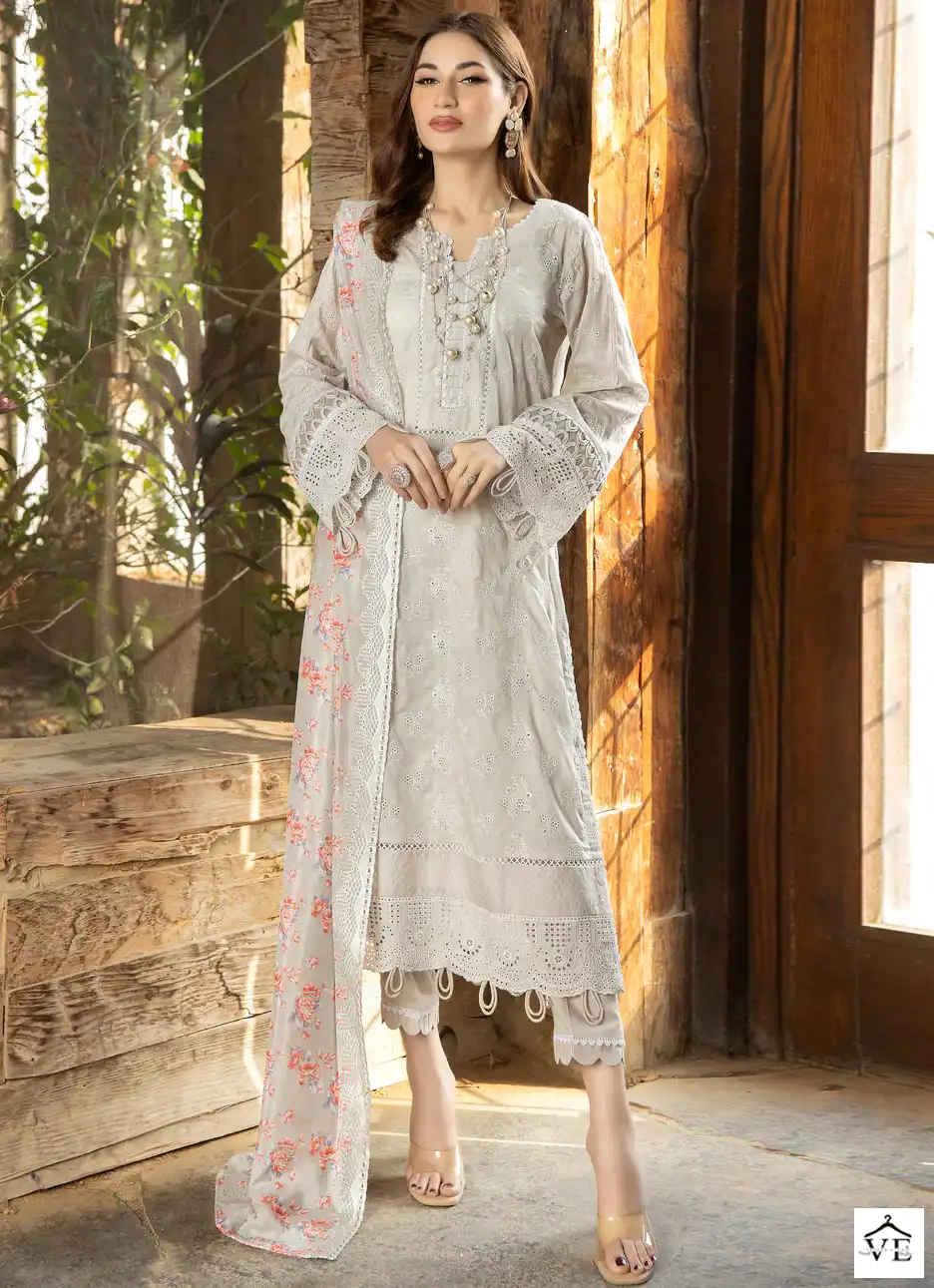 Hoor Tex H-119 Cotton Wholesale Pakistani Suit — Wholesale Salwar Suits, MPA wholesale from Surat — view 1
