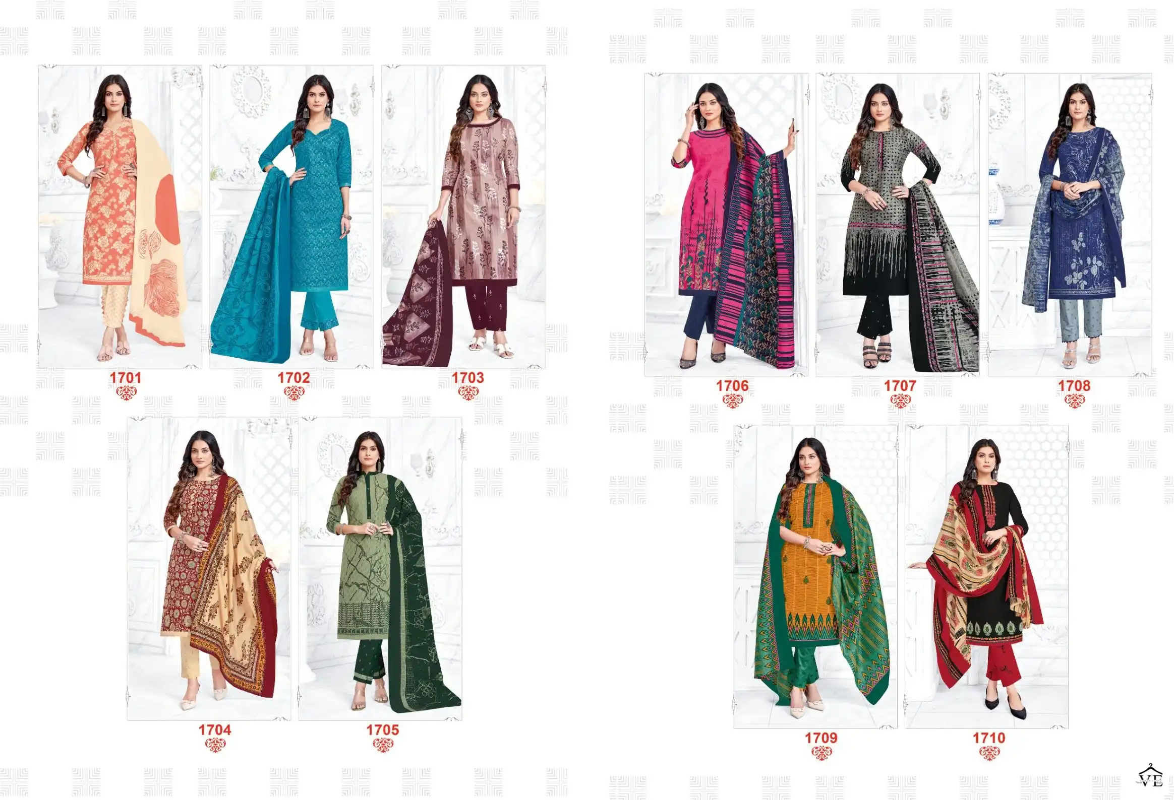 Balaji Hangama Vol 17 Cotton Wholesale Regular Wear Salwar Suit Catalog — Wholesale Salwar Suits, MPA wholesale from Surat — Photo 11