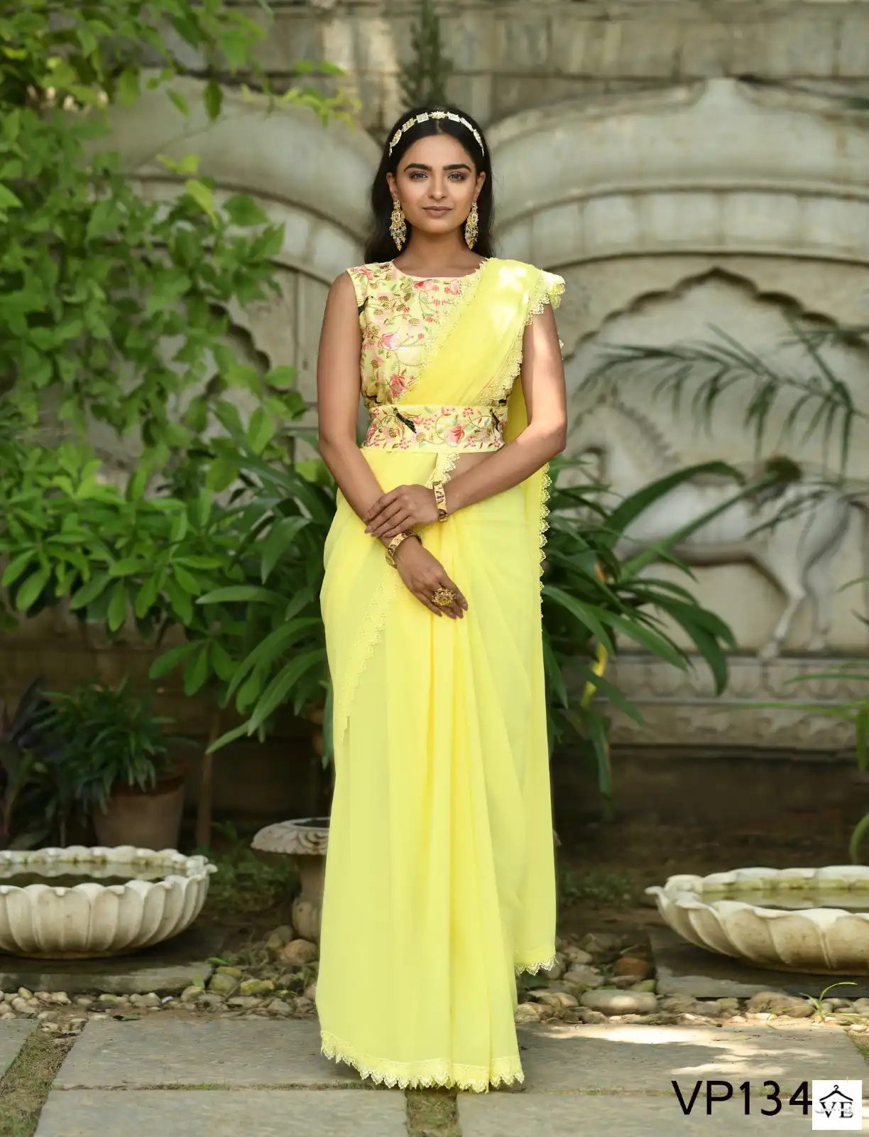 Fashion Beery Hasina Georgette Wholesale Fancy Sarees Catalog — Wholesale Sarees, MPA wholesale from Surat — view 3