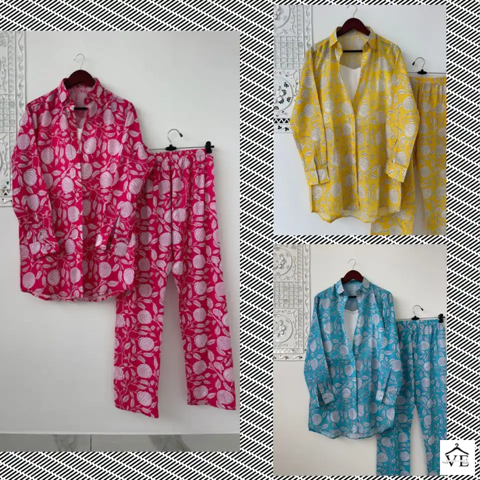 Vardan Ethnic Hk 1569 Cotton Wholesale Shirt With Pant Stylish Cord Sets Catalog — Wholesale Salwar Suits, MPA wholesale from Surat - Gallery Image 10