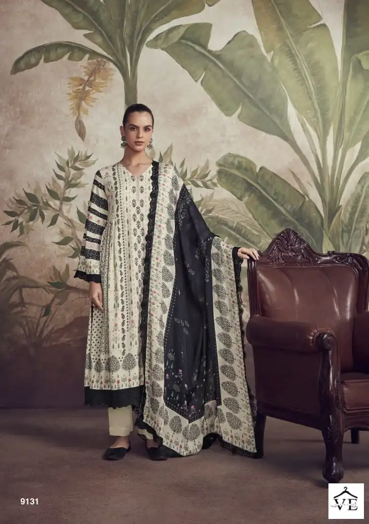 Kimora Fashion Heer Humsafar Pure Masline Wholesale Designer Salwar Suit Catalog — Wholesale Salwar Suits, MPA wholesale from Surat - Gallery Image 2