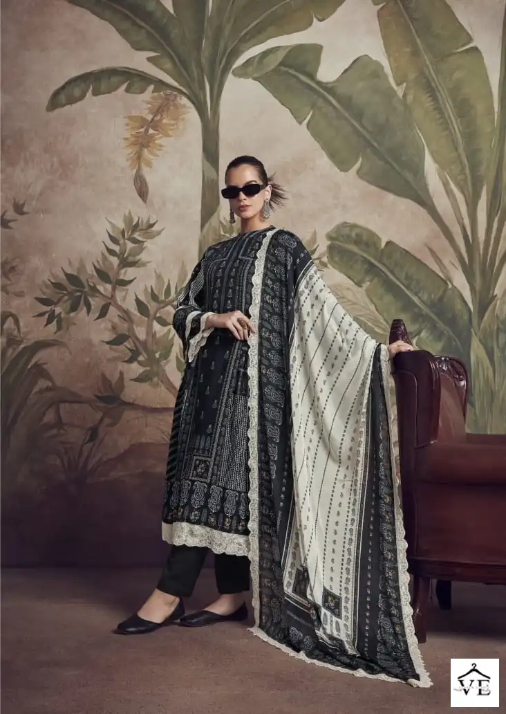 Kimora Fashion Heer Humsafar Pure Masline Wholesale Designer Salwar Suit Catalog — Wholesale Salwar Suits, MPA wholesale from Surat - Gallery Image 3