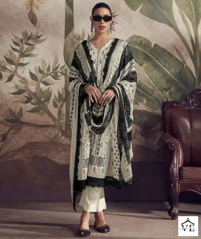 Kimora Fashion Heer Humsafar Pure Masline Wholesale Designer Salwar Suit Catalog — Wholesale Salwar Suits, MPA wholesale from Surat — view 1