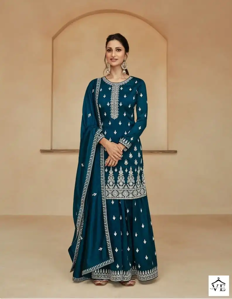 Aashirwad Himani Premium Silk Wholesale Readymade Suits Catalog — Wholesale Salwar Suits, Aashirwad Creation wholesale from Surat - Gallery Image 3