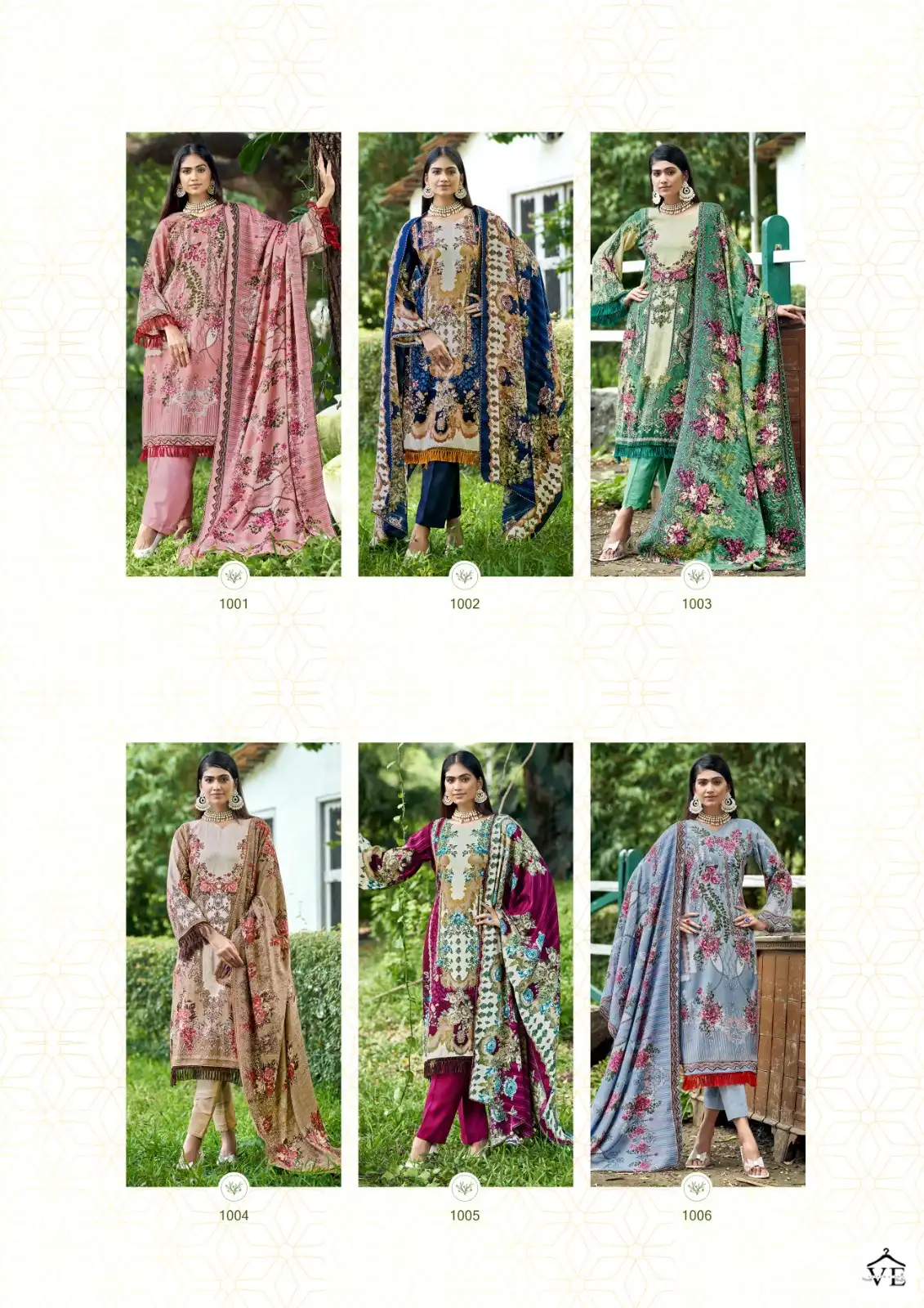 Kavya Kala Ibaadat Pashmina Wholesale Salwar Suit Catalog — Wholesale Salwar Suits, MPA wholesale from Surat — view 7