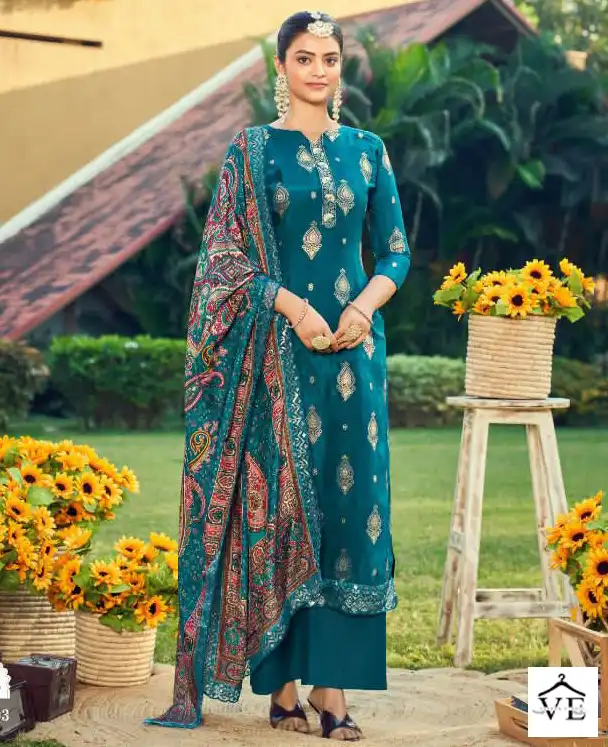 Nishant Fashion Inaaya Pure Muslin Wholesale Designer Salwar Suit Catalog — Wholesale Salwar Suits, MPA wholesale from Surat — view 1