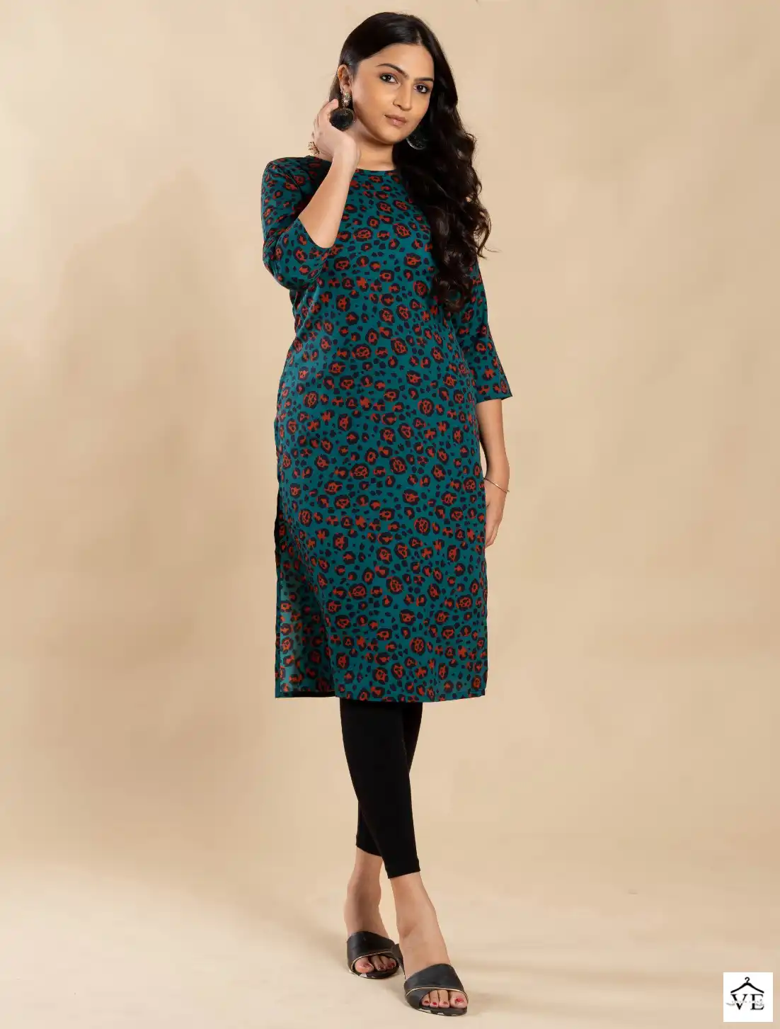 VE Iris Soft Crepe Wholesale Kurti Catalog — Wholesale Kurtis, MPA wholesale from Surat — view 1