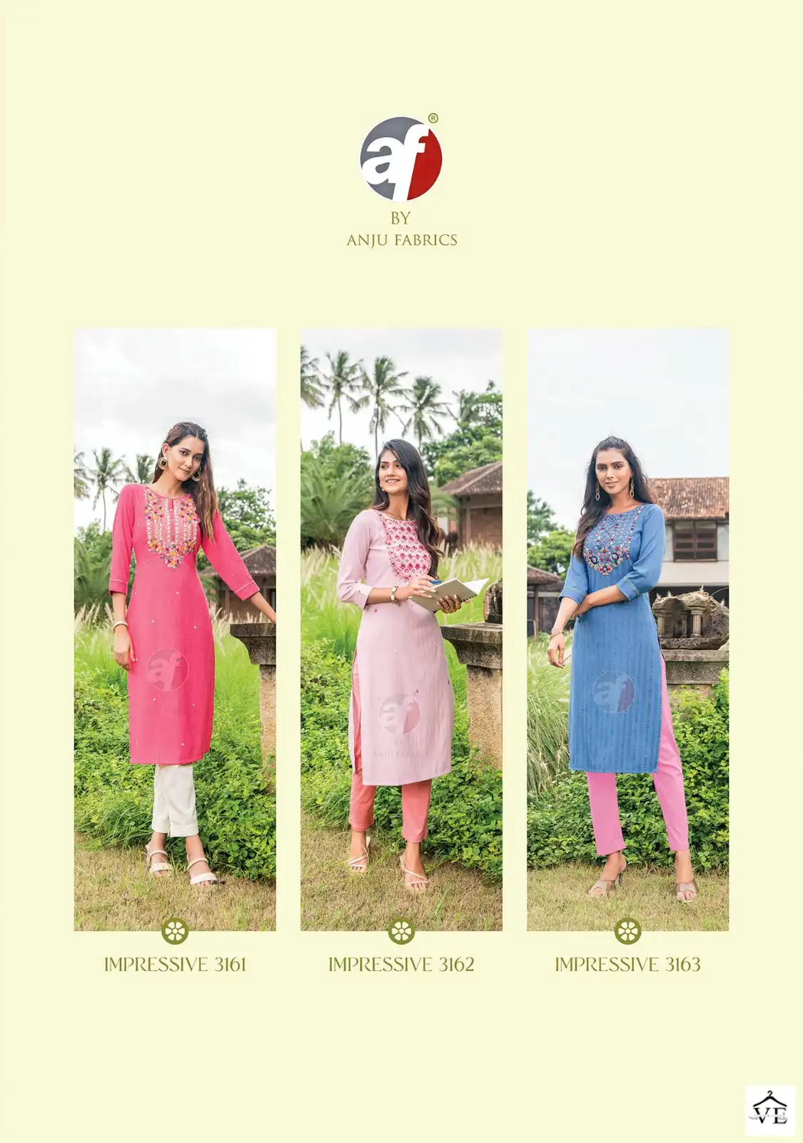 Anju Fabrics Impressive Heavy Viscose Rayon 20 Kg Wholesale Designer Kurtis Catalog — Wholesale Kurtis, MPA wholesale from Surat - Gallery Image 7