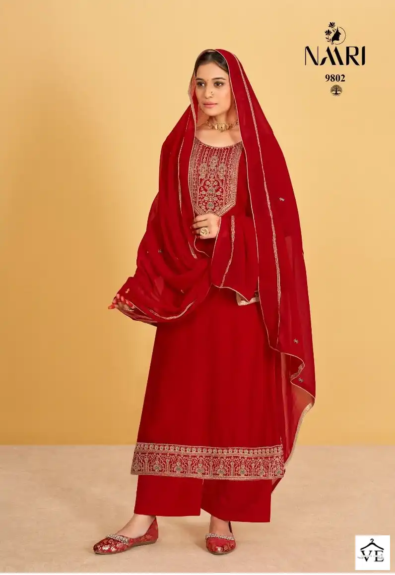 Naari Ishani Zomato Silk Wholesale Designer Salwar Suit Catalog — Wholesale Salwar Suits, MPA wholesale from Surat - Gallery Image 2