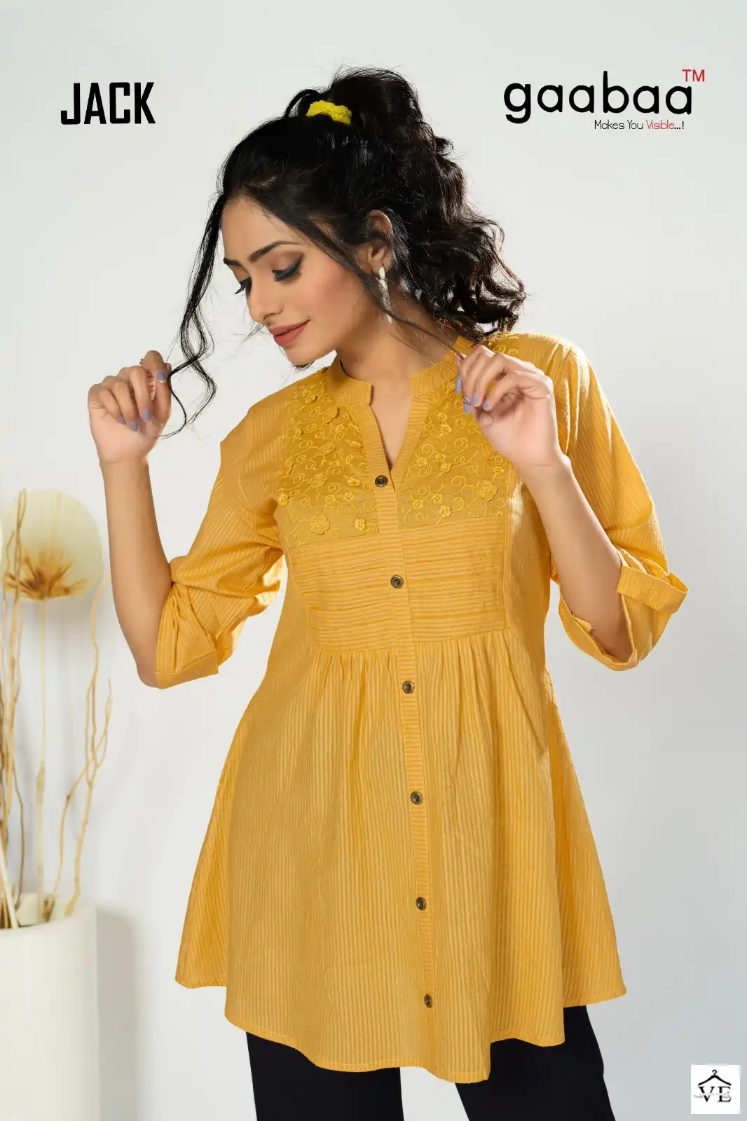 Vardan Ethnic Jack Cotton Dobby Wholesale Fancy Kurtis Catalog — Wholesale Kurtis, MPA wholesale from Surat - Gallery Image 2