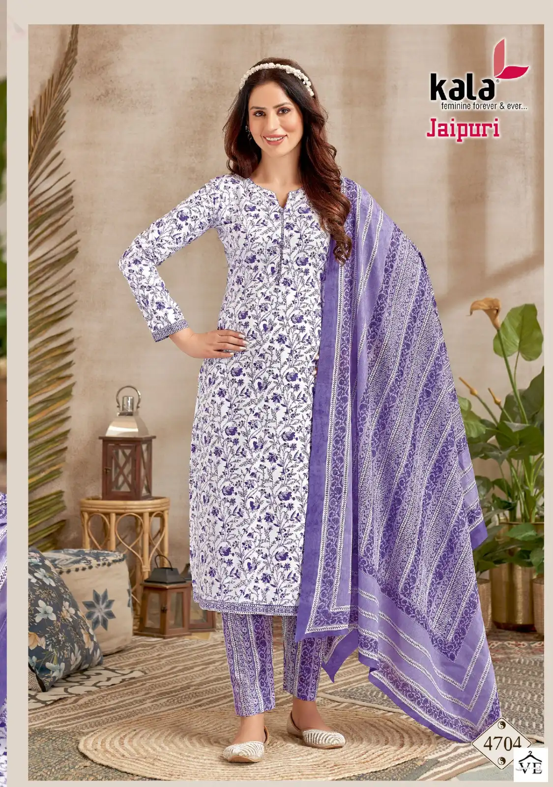 Kala Fashion Jaipuri Vol 2 Cotton Wholesale Readymade Salwar Suit Catalog — Wholesale Salwar Suits, MPA wholesale from Surat - Gallery Image 4