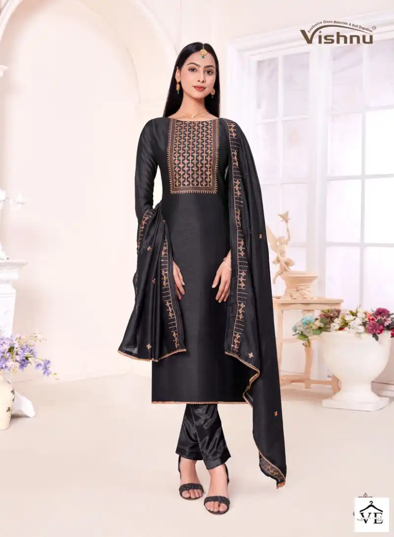 Vishnu Jannat A Noor Silk Wholesale Fancy Sequence Designer Salwar Suit Catalog — Wholesale Salwar Suits, MPA wholesale from Surat - Gallery Image 5