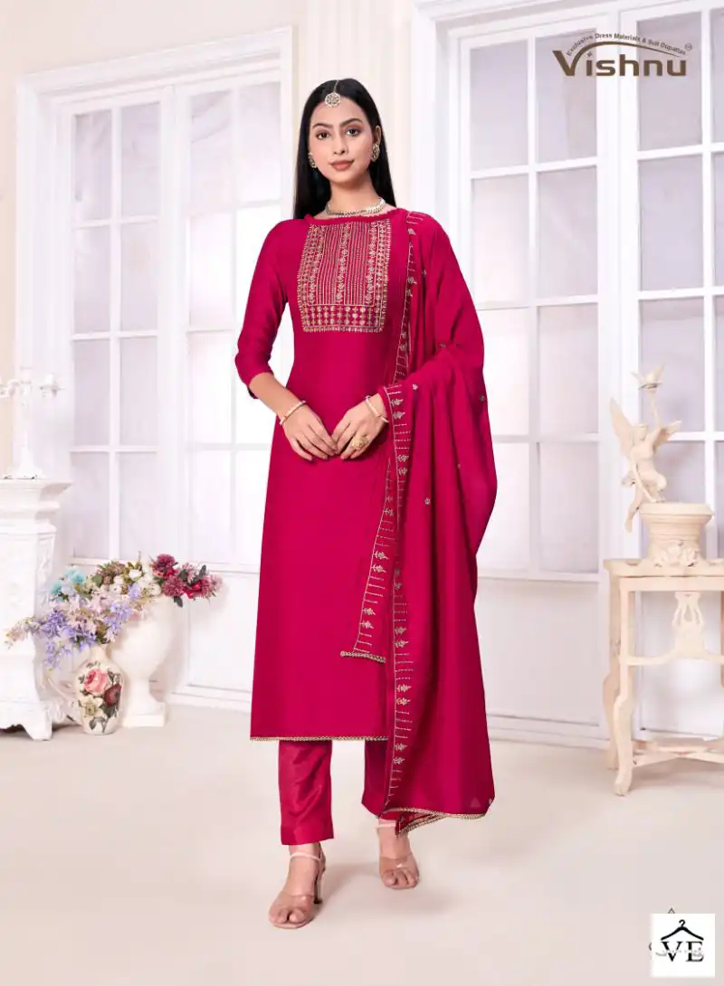 Vishnu Jannat A Noor Silk Wholesale Fancy Sequence Designer Salwar Suit Catalog — Wholesale Salwar Suits, MPA wholesale from Surat - Gallery Image 6