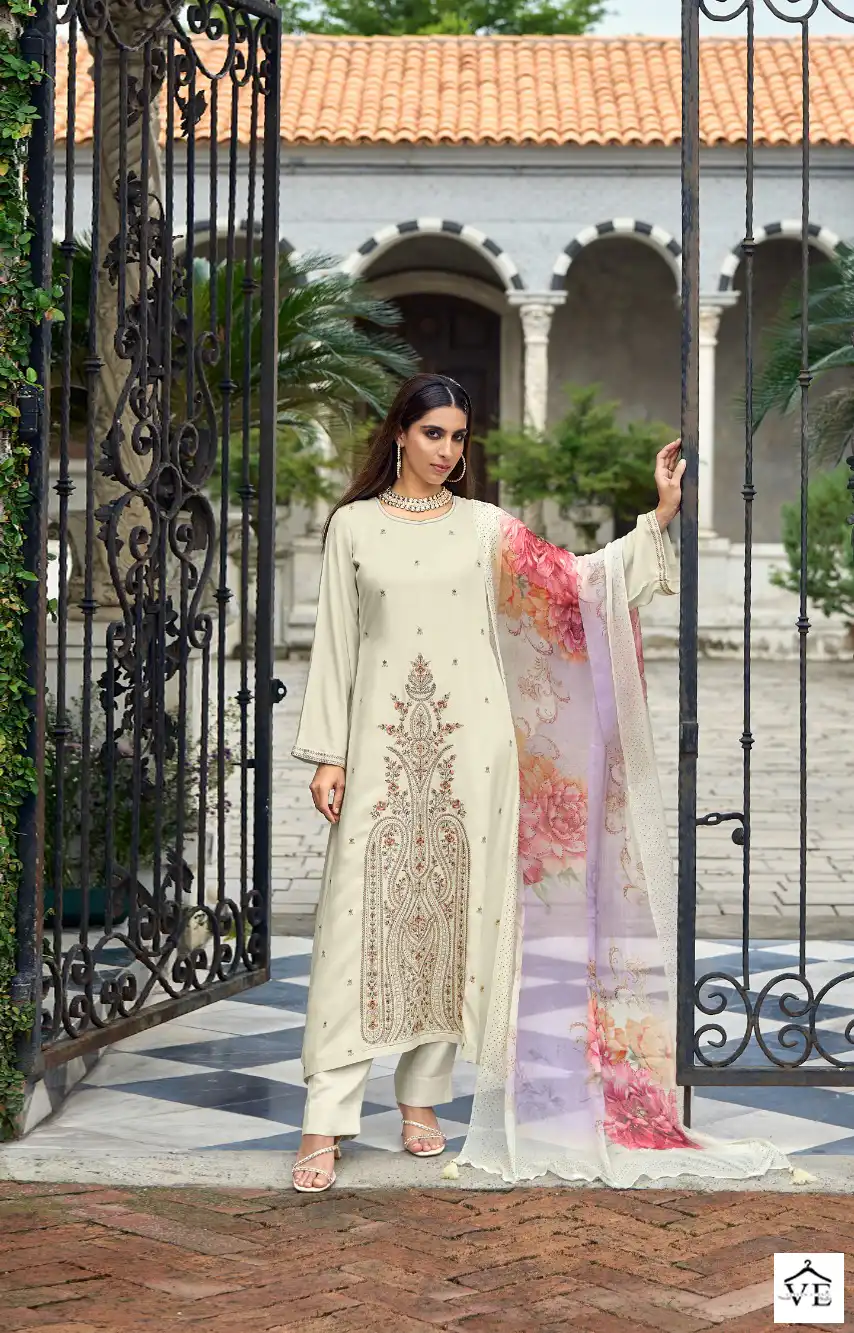 Rangati Jashen E Rang Pure Wool Wholesale Designer Salwar Suit Catalog — Wholesale Salwar Suits, MPA wholesale from Surat - Gallery Image 4