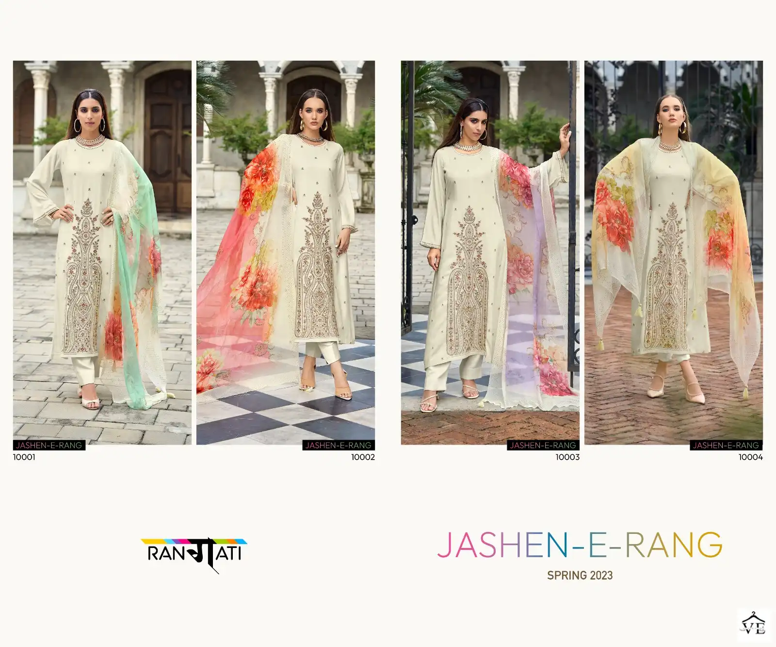 Rangati Jashen E Rang Pure Wool Wholesale Designer Salwar Suit Catalog — Wholesale Salwar Suits, MPA wholesale from Surat — view 5