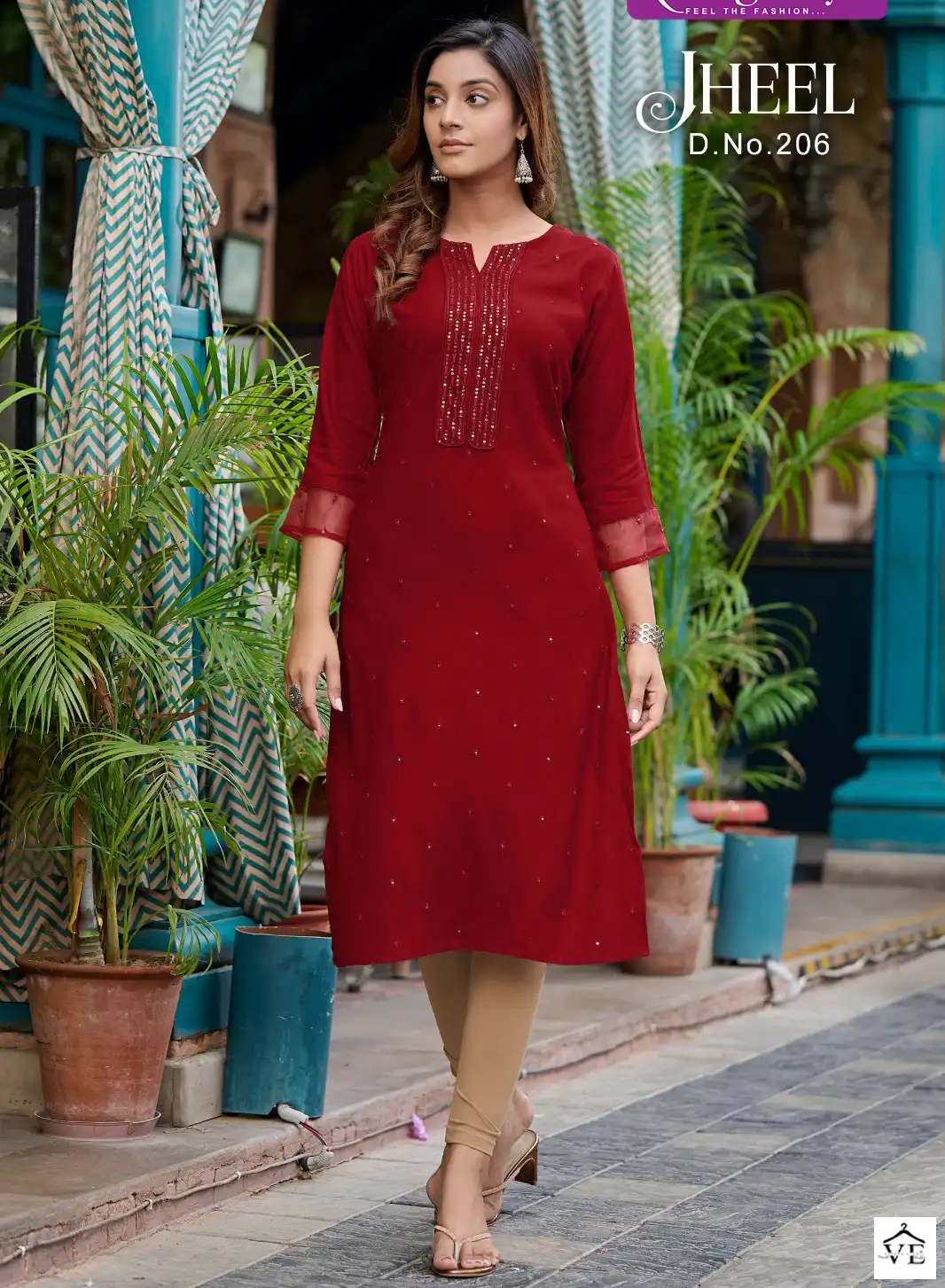 Rangmaya Jheel Vol 2 Rayon Wholesale Kurtis Catalog — Wholesale Kurtis, Rangmaya wholesale from Surat — view 1