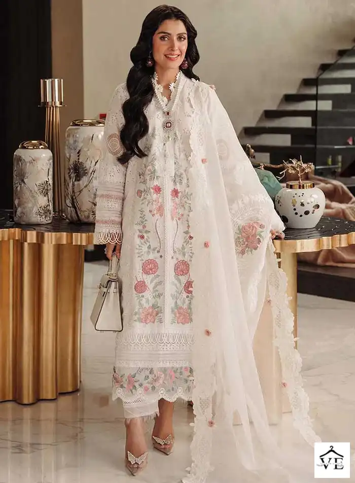 Johra Tex Jt 127 Cambric Cotton Wholesale Designer Pakistani Salwar Suit Catalog — Wholesale Salwar Suits, MPA wholesale from Surat — view 1