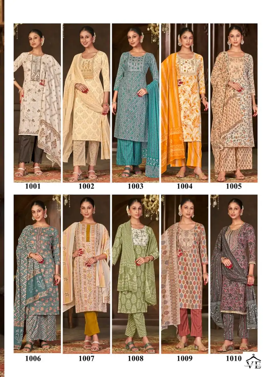 Jt Amisha Slub Cotton Wholesale Readymade Salwar Suit Catalog — Wholesale Salwar Suits, MPA wholesale from Surat — view 11
