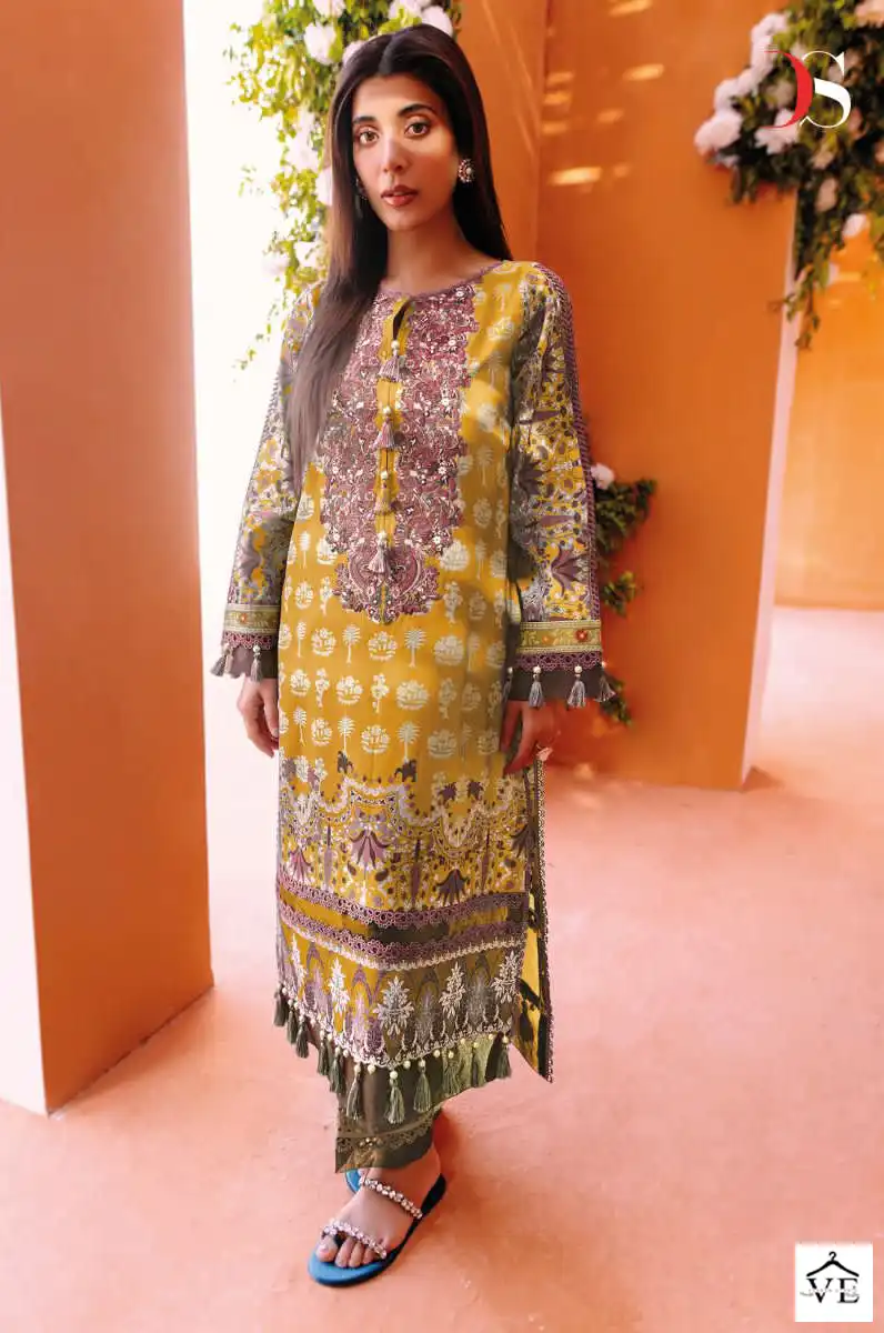 Deepsy Suits Jade Solitaire 23 Pure Cotton Wholesale Pakistani Salwar Suit Catalog — Wholesale Salwar Suits, MPA wholesale from Surat - Gallery Image 8