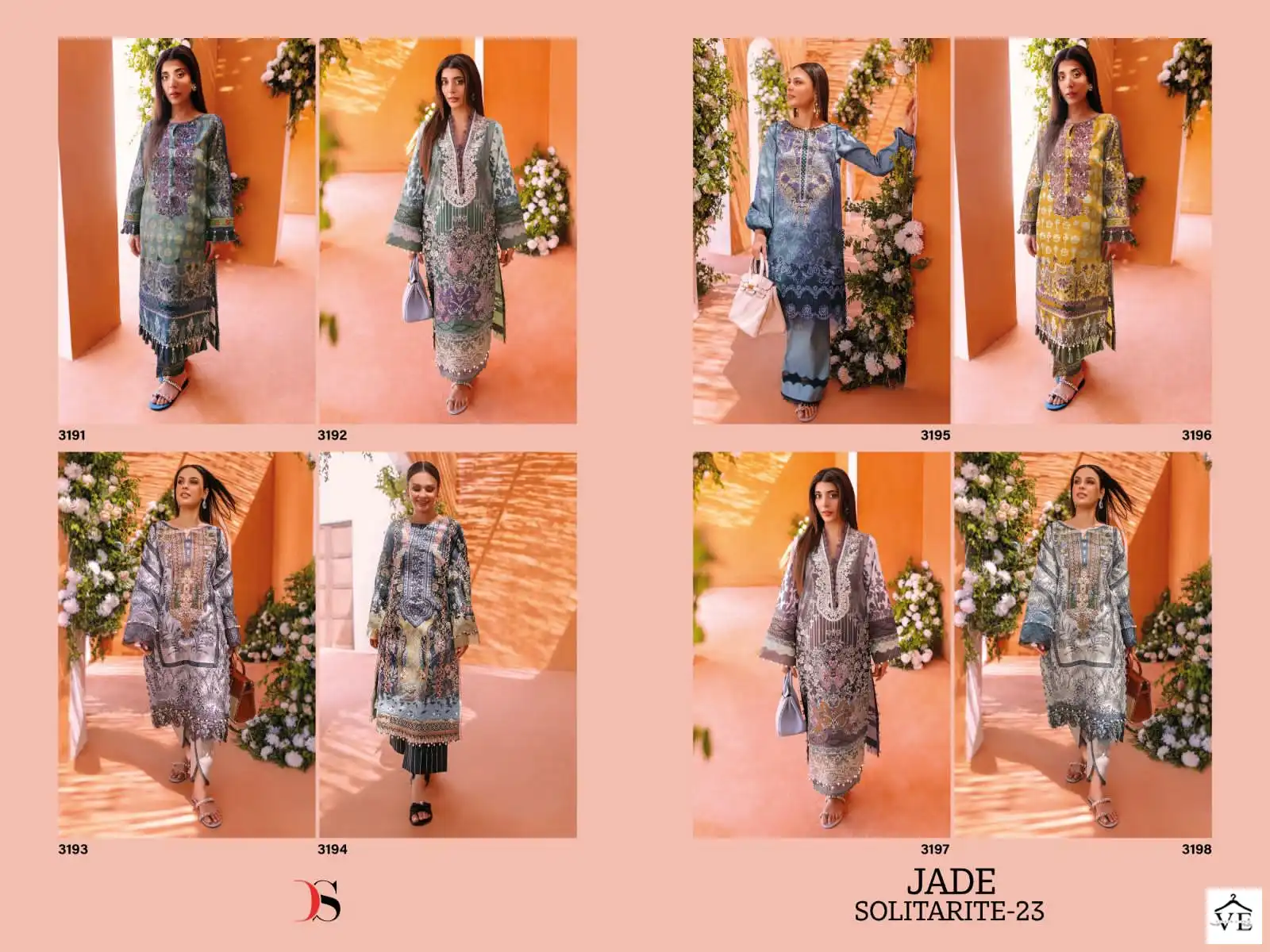 Deepsy Suits Jade Solitaire 23 Pure Cotton Wholesale Pakistani Salwar Suit Catalog — Wholesale Salwar Suits, MPA wholesale from Surat — view 9