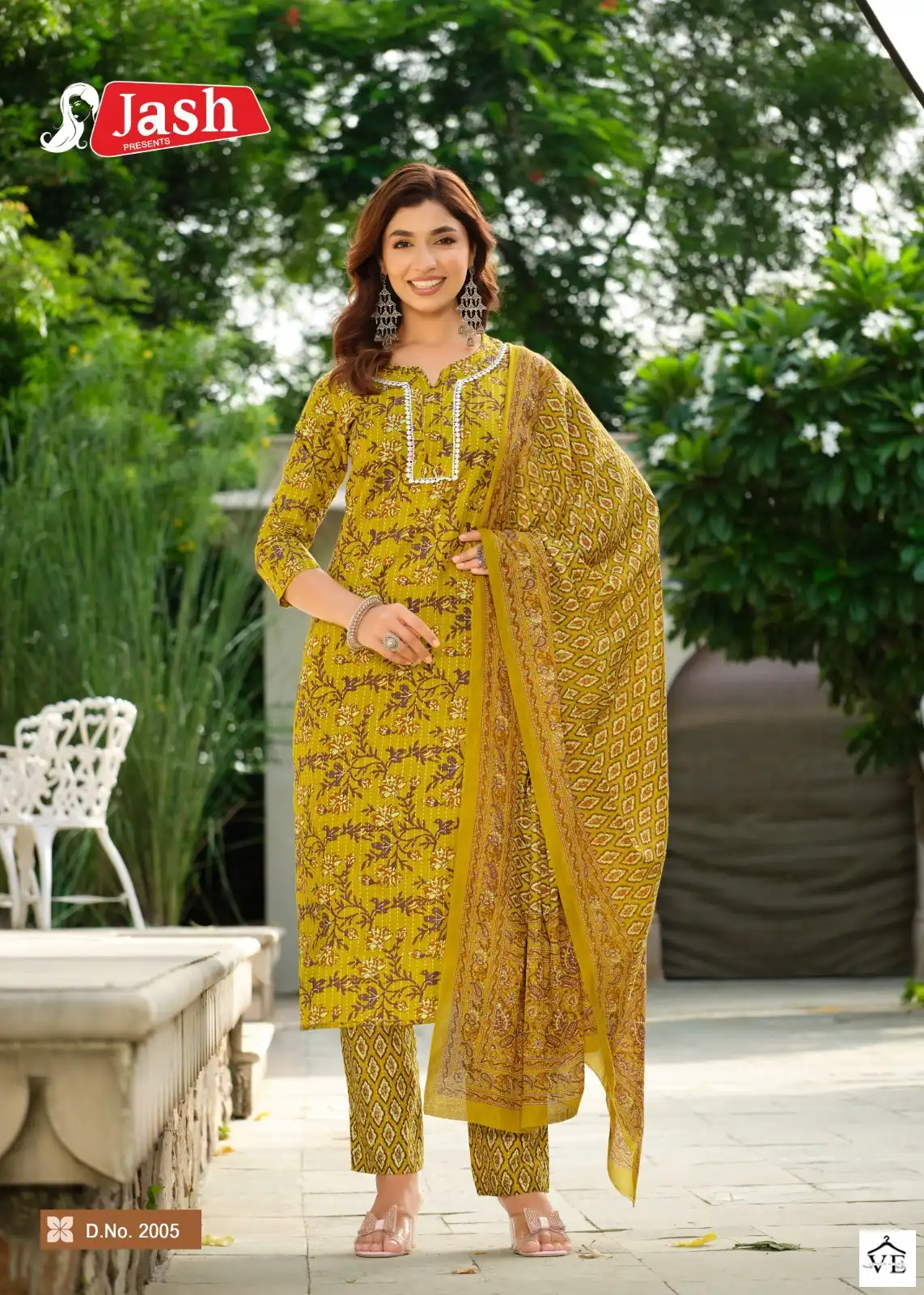 Jash Rang Tarang Vol 1 Pure Cotton Wholesale Readymade Salwar Suit Catalog — Wholesale Salwar Suits, MPA wholesale from Surat - Gallery Image 4