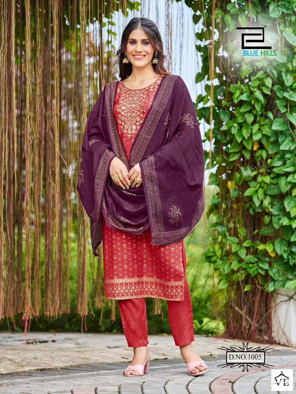 Blue Hills Jawani Viscose Wholesale Readymade Salwar Suit Catalog — Wholesale Salwar Suits, Blue Hills wholesale from Surat - Gallery Image 6