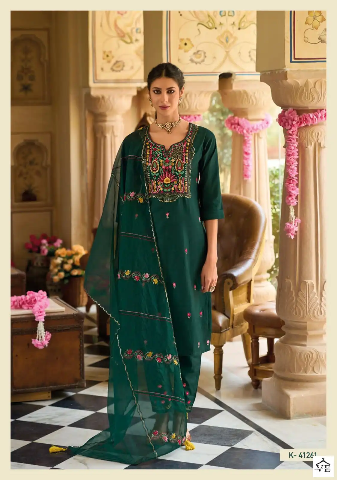 Kailee Fashion Kantha Vol 2 Pure Viscose Silk Wholesale Designer Readymade Salwar Suit Catalog — Wholesale Salwar Suits, Kailee Fashion wholesale from Surat - Gallery Image 2