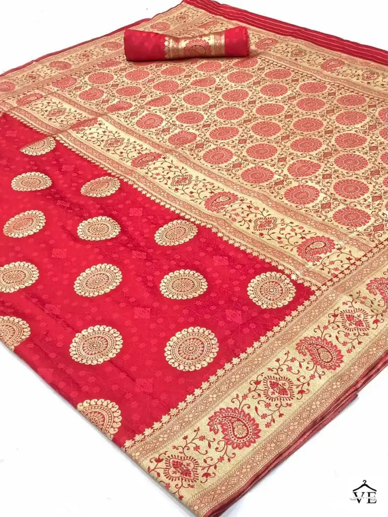 Rajtex Karnavati Silk Satin Two Tone Wholesale Sarees Catalog - Image 11