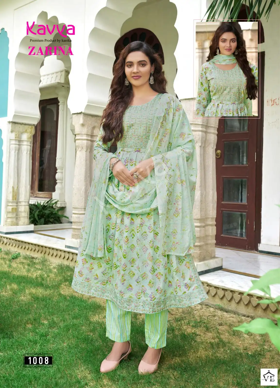 Kavya Zarina Vol 1 Nayra Wholesale Designer Readymade Salwar Suit Catalog — Wholesale Salwar Suits, MPA wholesale from Surat - Gallery Image 2