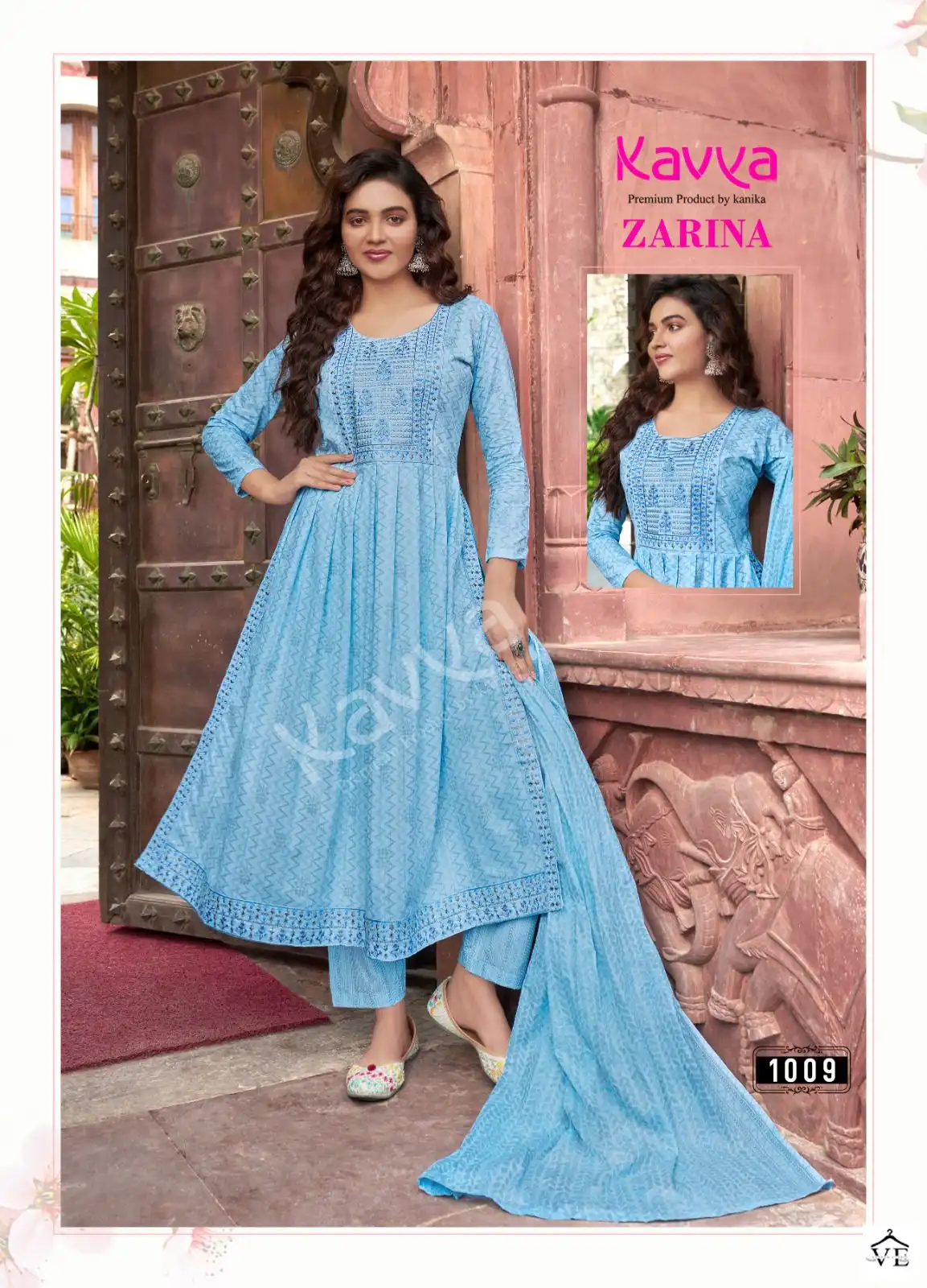 Kavya Zarina Vol 1 Nayra Wholesale Designer Readymade Salwar Suit Catalog — Wholesale Salwar Suits, MPA wholesale from Surat - Gallery Image 4