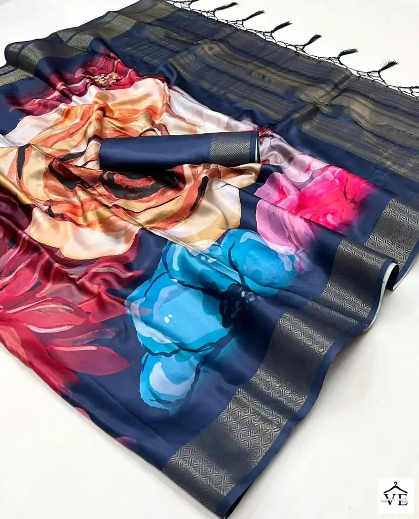 Rajtex Kopper Gaji Digital Silk Wholesale Saree Catalog — Wholesale Sarees, MPA wholesale from Surat - Gallery Image 14
