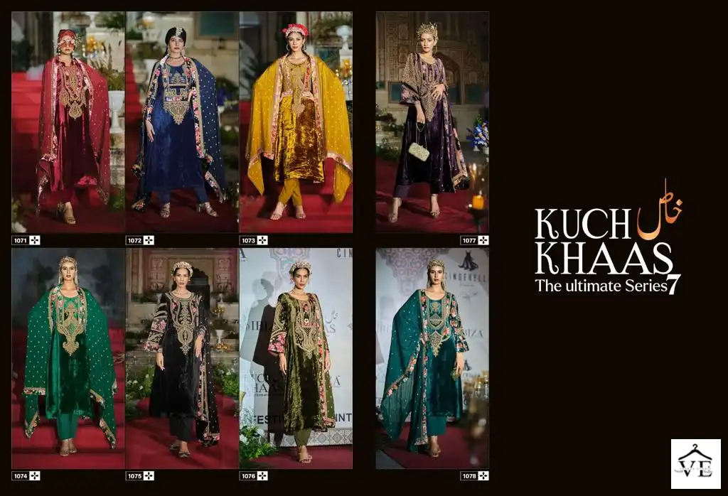 Ibiza Kuch Khaas Vol 7 Pure Viennese Viscose Velvet Wholesale Designer Winter Salwar Suit Catalog — Wholesale Salwar Suits, MPA wholesale from Surat — view 12
