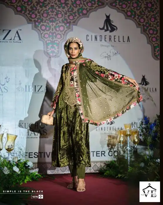 Ibiza Kuch Khaas Vol 7 Pure Viennese Viscose Velvet Wholesale Designer Winter Salwar Suit Catalog — Wholesale Salwar Suits, MPA wholesale from Surat - Gallery Image 7