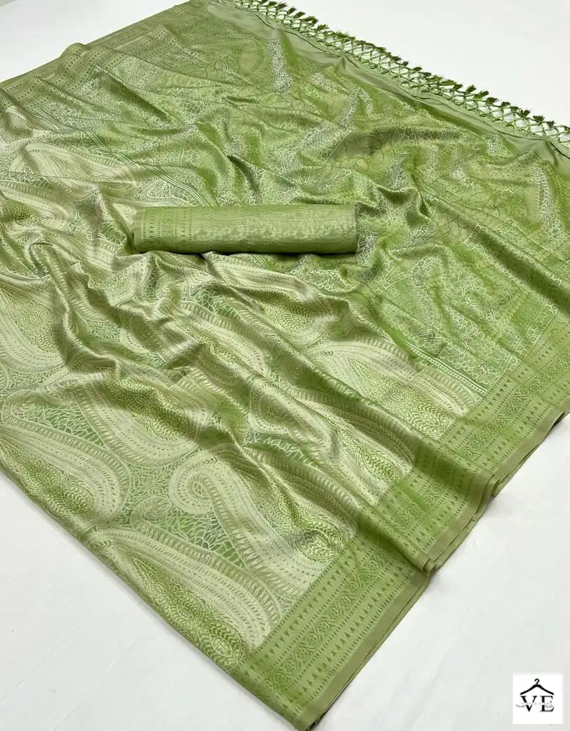Rajtex Kyha Silk Satin Wholesale Saree Catalog — Wholesale Sarees, MPA wholesale from Surat - Gallery Image 7