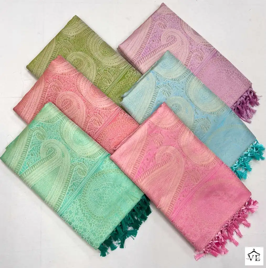 Rajtex Kyha Silk Satin Wholesale Saree Catalog — Wholesale Sarees, MPA wholesale from Surat - Gallery Image 13