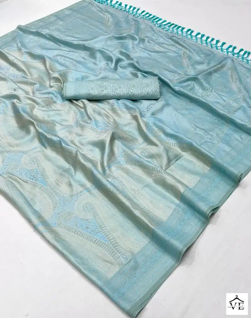 Rajtex Kyha Silk Satin Wholesale Saree Catalog — Wholesale Sarees, MPA wholesale from Surat - Gallery Image 12