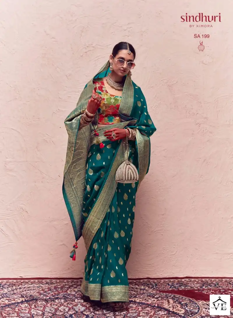 Kimora Kasturi Fancy Wholesale Saree Catalog — Wholesale Sarees, MPA wholesale from Surat - Gallery Image 11