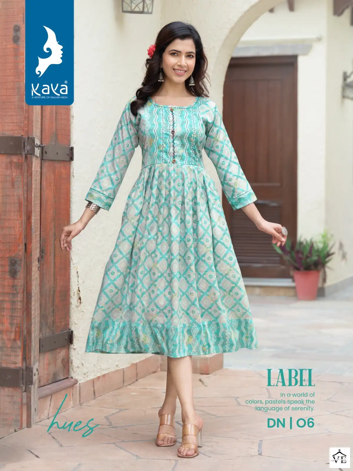 Kaya Label Rayon Capsual Wholesale Fancy Kurtis Catalog — Wholesale Kurtis, MPA wholesale from Surat — view 3