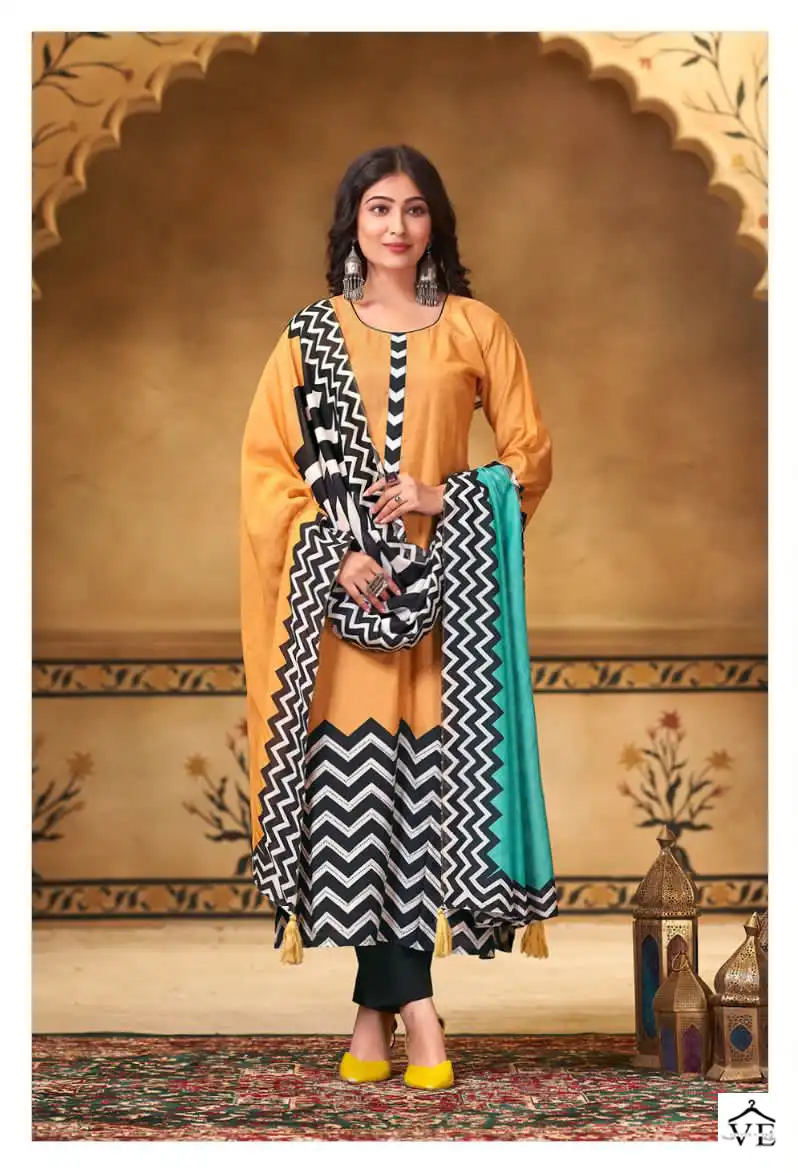 Ibiza Lashkara Muslin Wholesale Hand Work Designer Salwar Suit Catalog — Wholesale Salwar Suits, MPA wholesale from Surat - Gallery Image 2