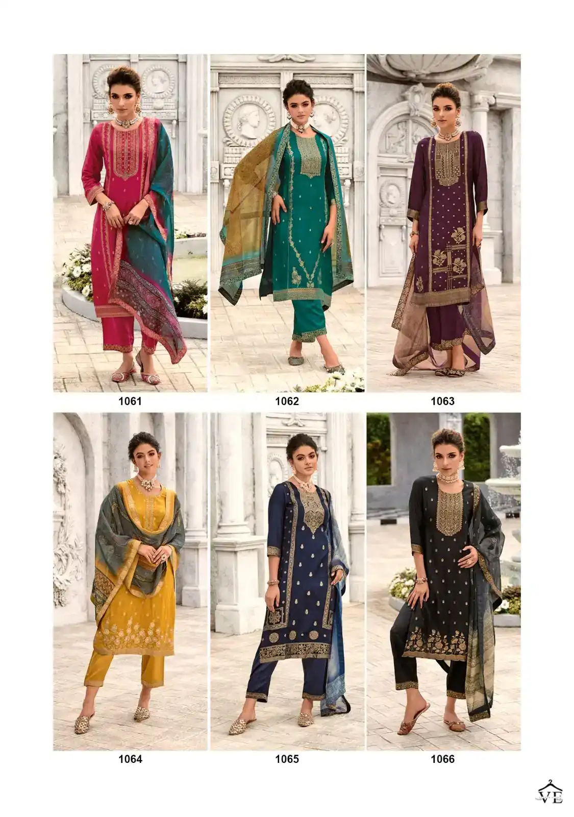 Lady Leela Libaas Pure Viscose Jacquard Wholesale Designer Readymade Salwar Suit Catalog — Wholesale Salwar Suits, Lady Leela wholesale from Surat — view 7