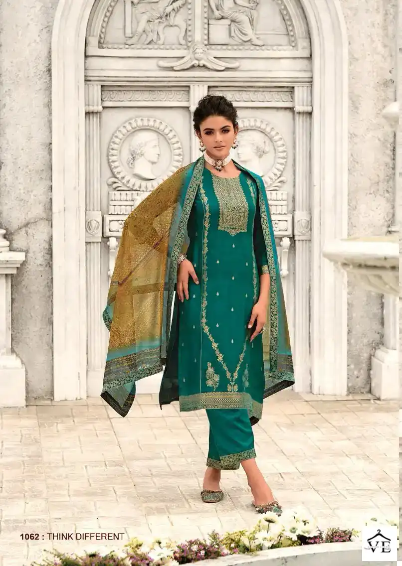 Lady Leela Libaas Pure Viscose Jacquard Wholesale Designer Readymade Salwar Suit Catalog — Wholesale Salwar Suits, Lady Leela wholesale from Surat - Gallery Image 2