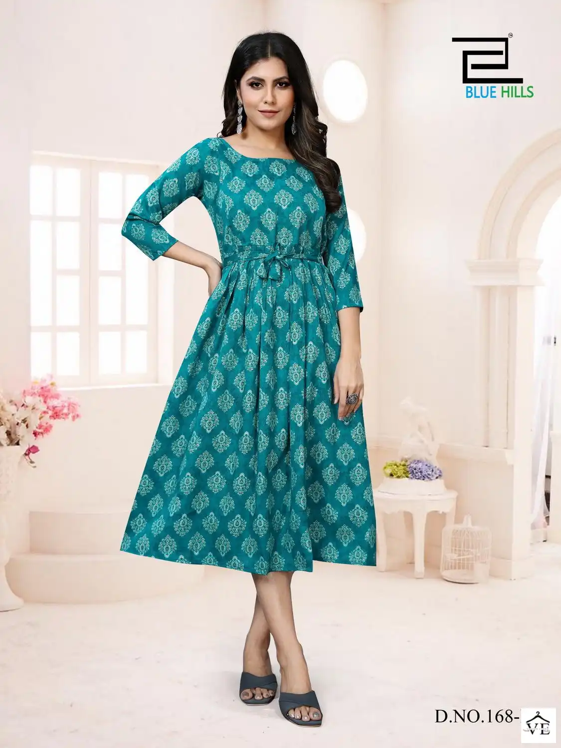 Blue Hills Little Things Vol 20 Rayon Wholesale Fancy Ladies Feeding Kurtis Catalog — Wholesale Kurtis, Blue Hills wholesale from Surat — view 3