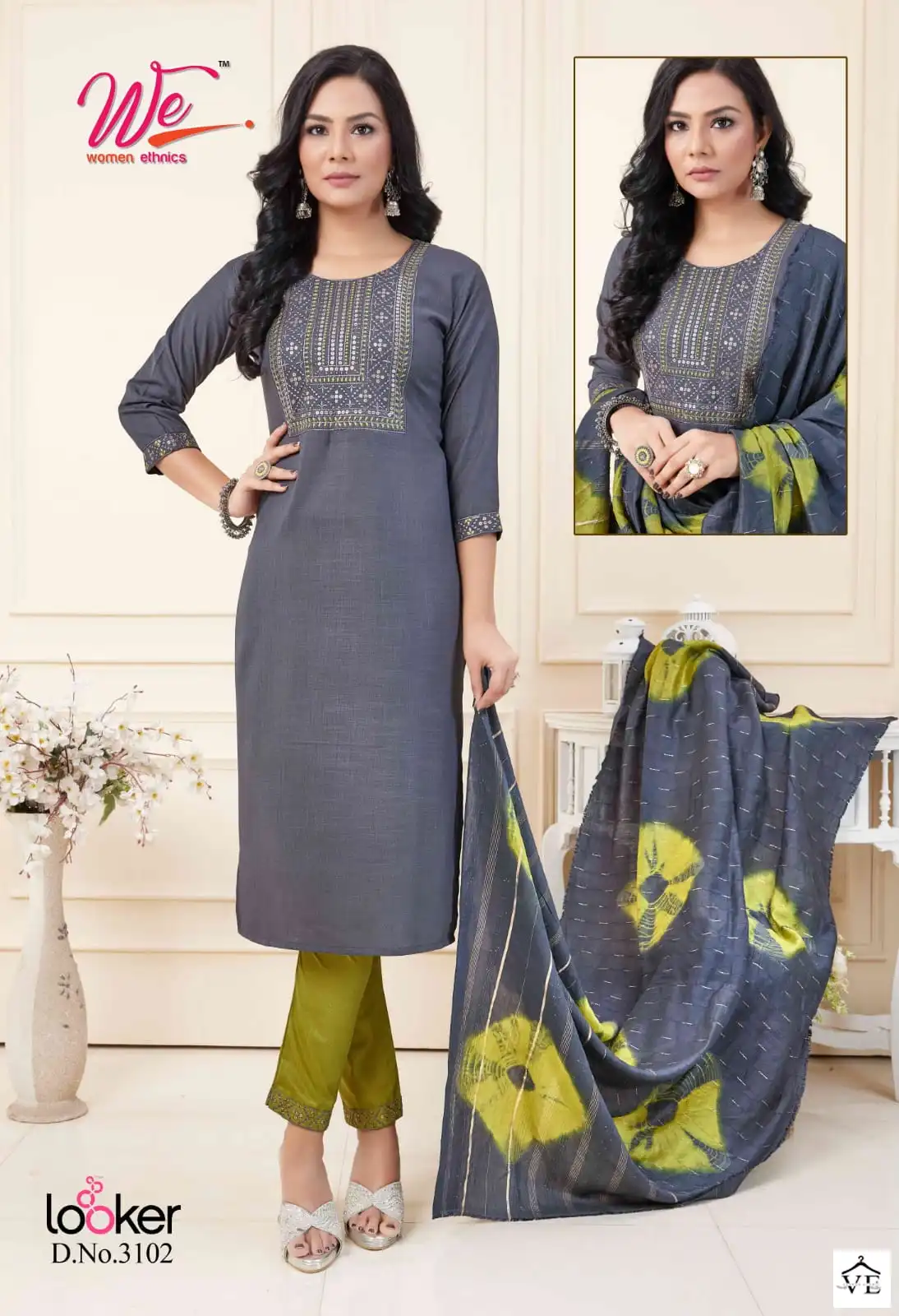 We Looker Bombay Ruby Cotton Wholesale Readymade Salwar Suit Catalog — Wholesale Salwar Suits, MPA wholesale from Surat - Gallery Image 3