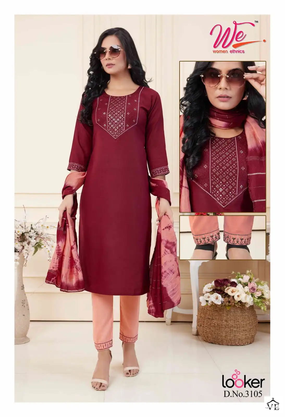We Looker Bombay Ruby Cotton Wholesale Readymade Salwar Suit Catalog — Wholesale Salwar Suits, MPA wholesale from Surat - Gallery Image 5