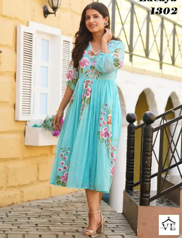 VE Lucaya Vol 13 Kota Checks Wholesale Short Dresses Catalog — Wholesale Kurtis, MPA wholesale from Surat - Gallery Image 2