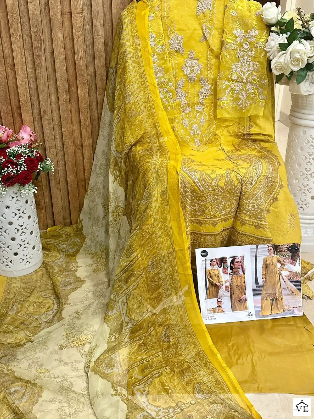 Mehboob Tex M Print Spring Summer 2 Vol 8 Pure Cotton Wholesale Fancy Pakistani Salwar Suit Catalog — Wholesale Salwar Suits, MPA wholesale from Surat — view 2
