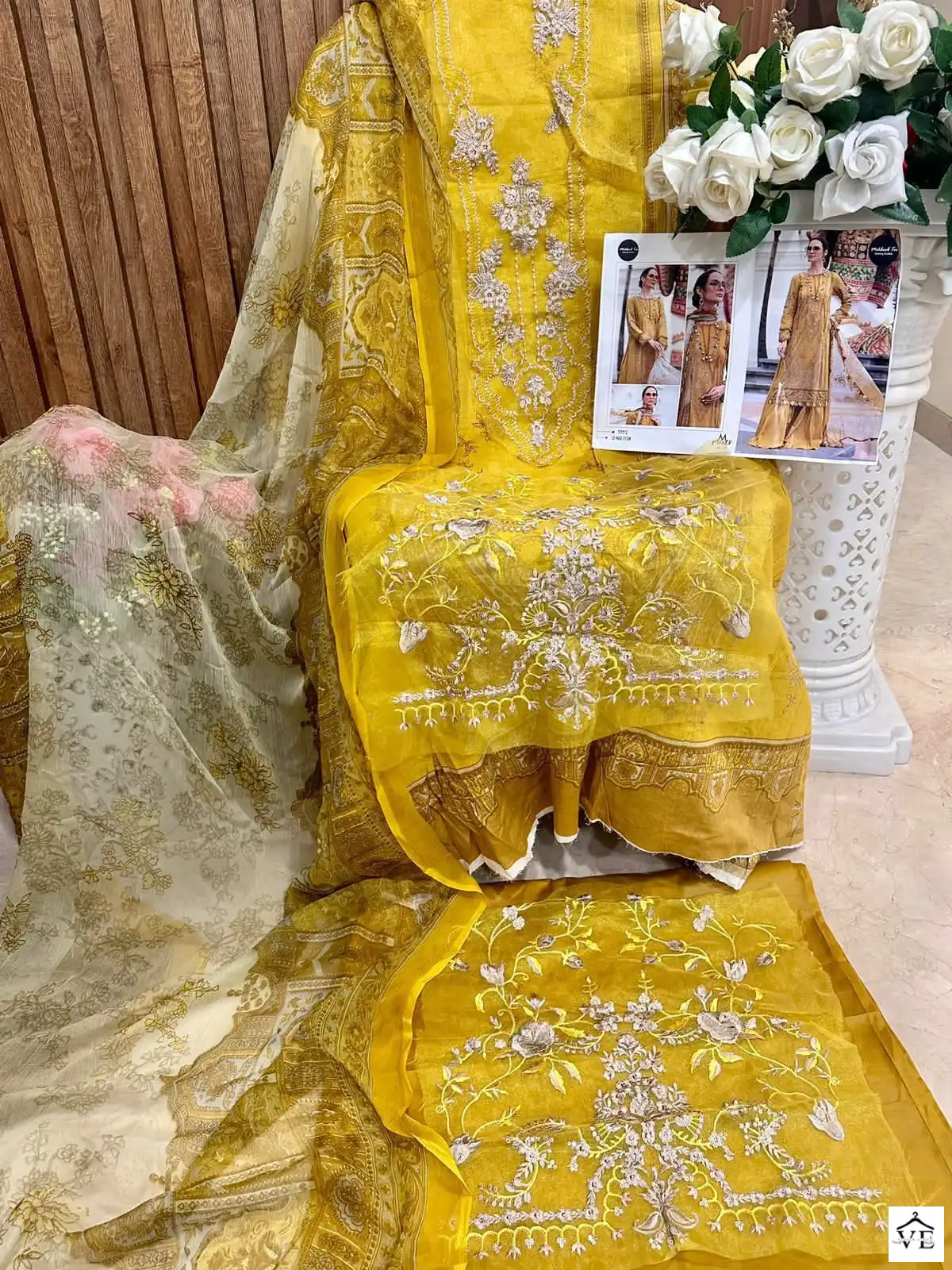 Mehboob Tex M Print Spring Summer 2 Vol 8 Pure Cotton Wholesale Fancy Pakistani Salwar Suit Catalog — Wholesale Salwar Suits, MPA wholesale from Surat — view 3