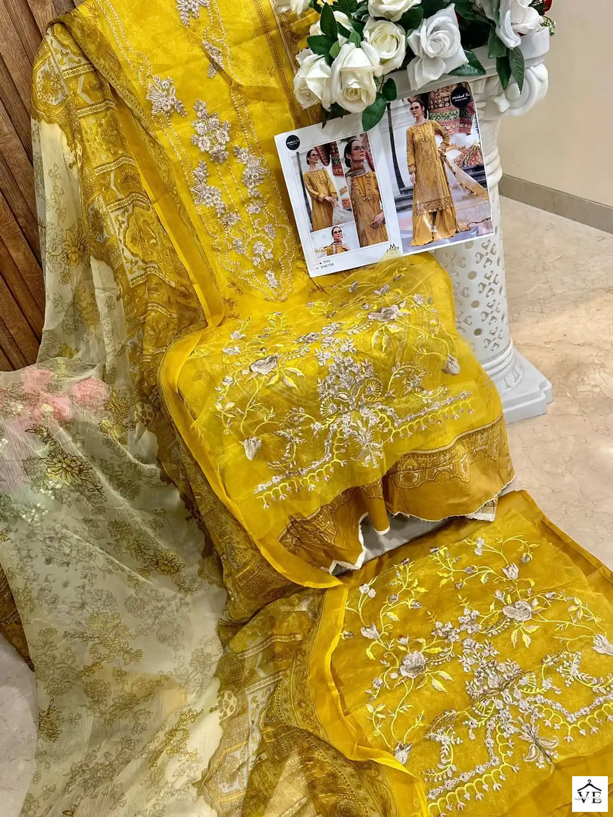 Mehboob Tex M Print Spring Summer 2 Vol 8 Pure Cotton Wholesale Fancy Pakistani Salwar Suit Catalog — Wholesale Salwar Suits, MPA wholesale from Surat — view 4